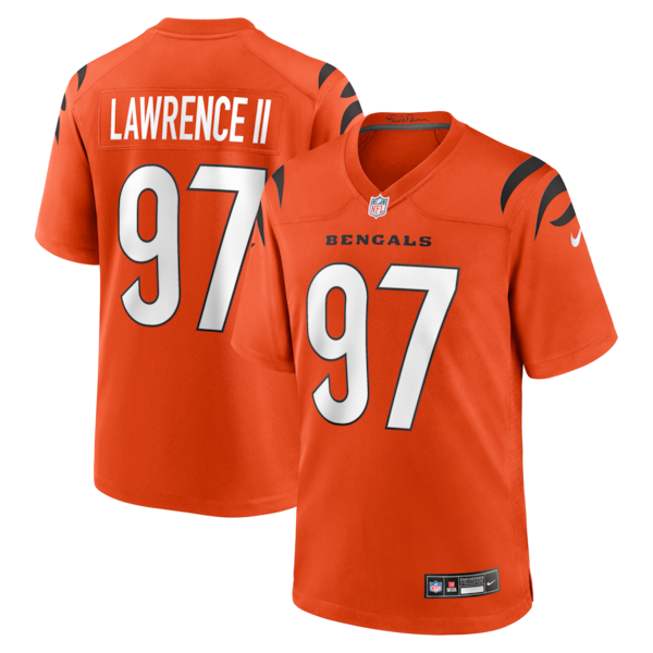 Dexter Lawrence II Cincinnati Bengals Nike Game Jersey Orange 2025/26