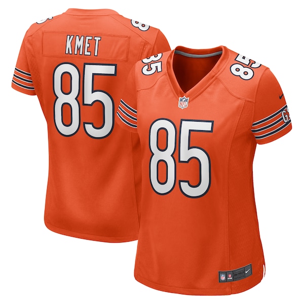 Camiseta Nike Game de la 3ª Equipación DEL Chicago Bears Naranja Cole Kmet Mujer 2025/26