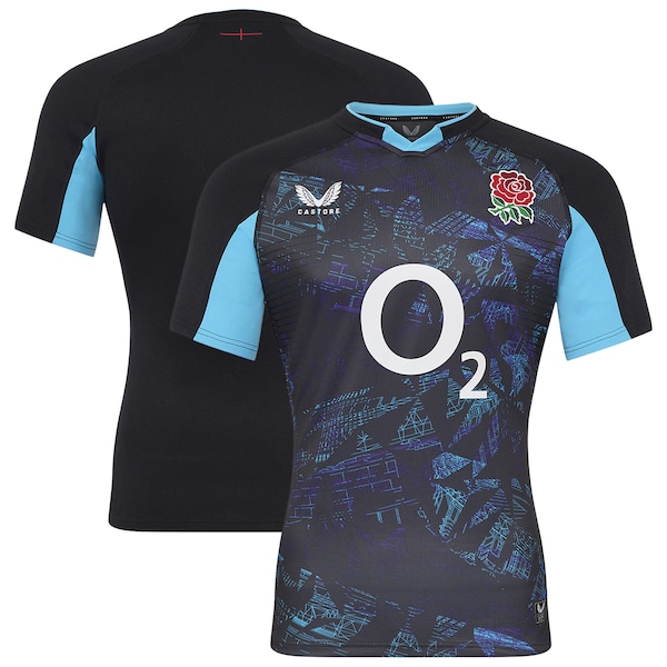 England Rugby Alternate Profi Trikot 2025 26 Schwarz 2025/26