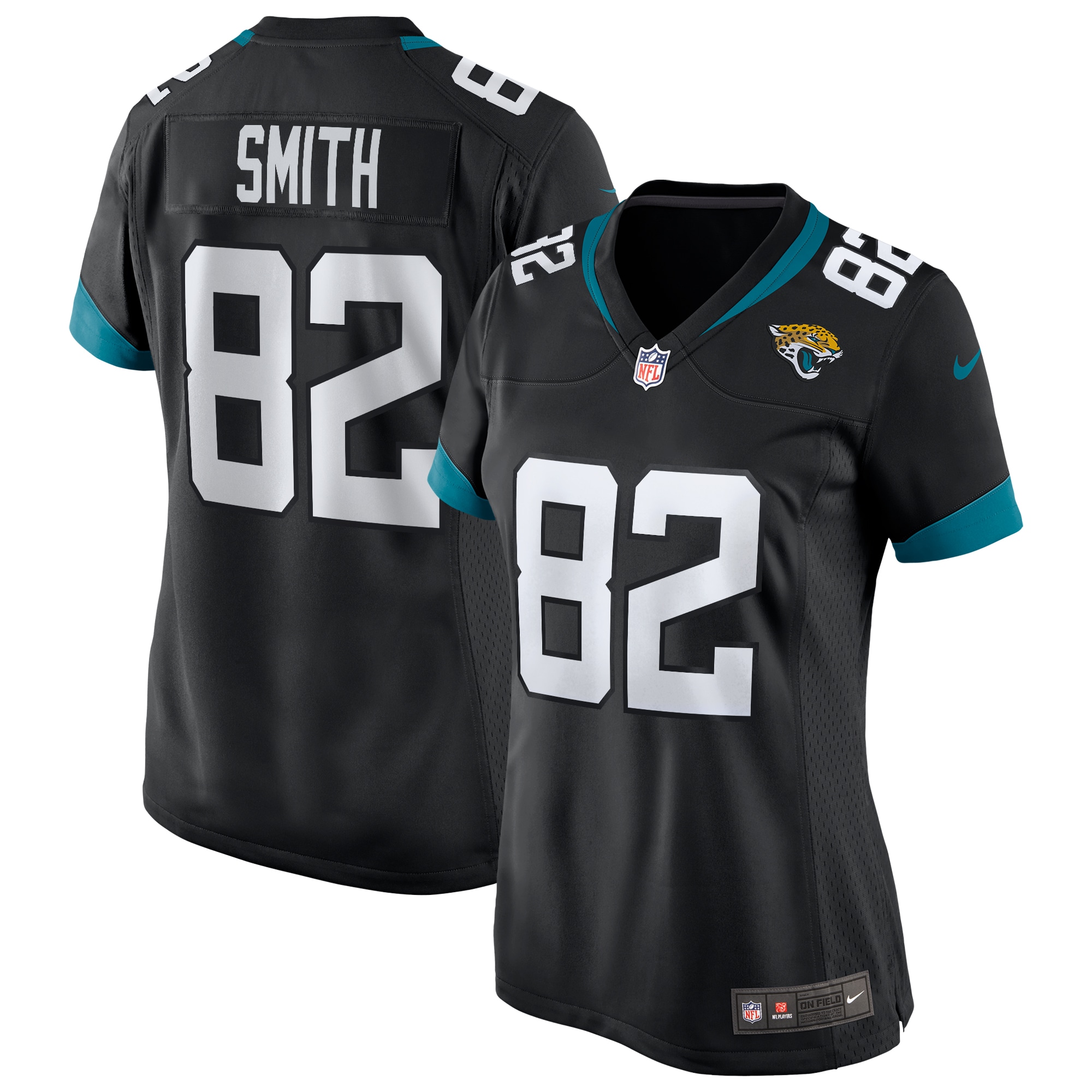 Jimmy Smith Jacksonville Jaguars Nike Womens Game Retired Player Jersey Black 2025/26