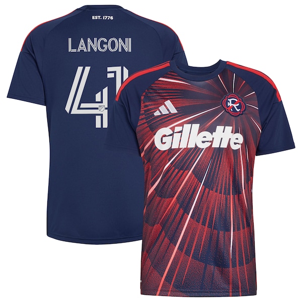 NEW England Revolution Adidas Youth 2026 Independence DAY Replica Jersey Blue 2026