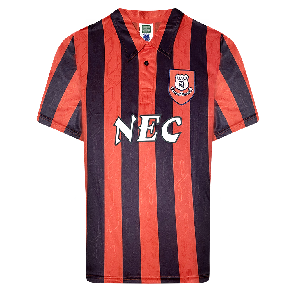 FC Everton Auswärtstrikot 1992
