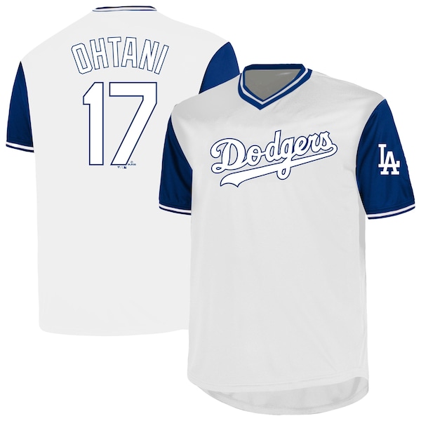 Shohei Ohtani LOS Angeles Dodgers Profile BIG and Tall Name and Number Jersey White 2026/27