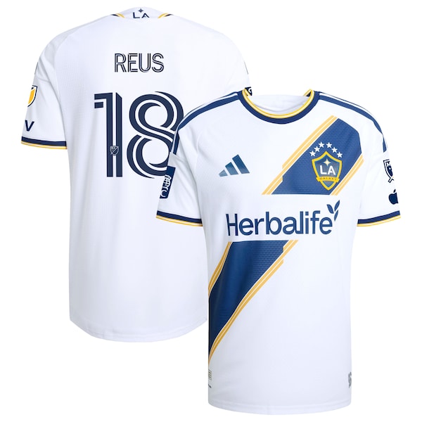 Marco Reus la Galaxy Adidas 2026 the Velocity KIT ON Field Authentic Patch Jersey White 2026