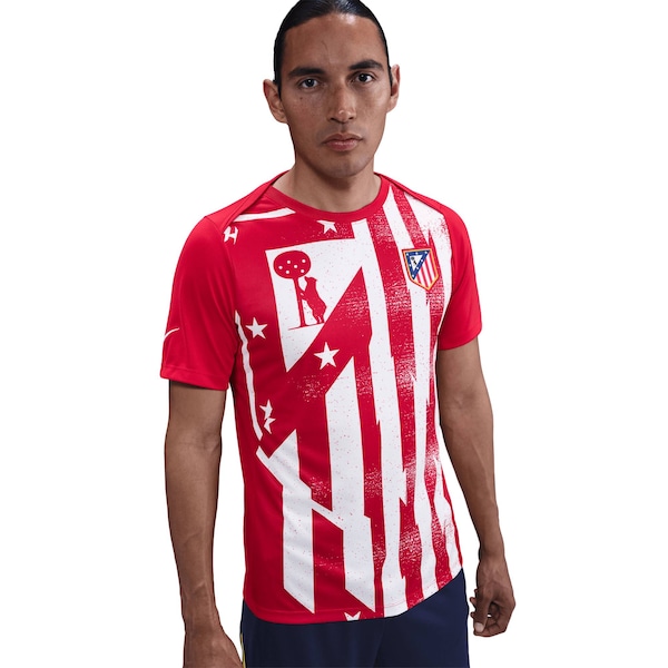 Atlético de Madrid Nike PRE Match Trikot ROT 2025/26