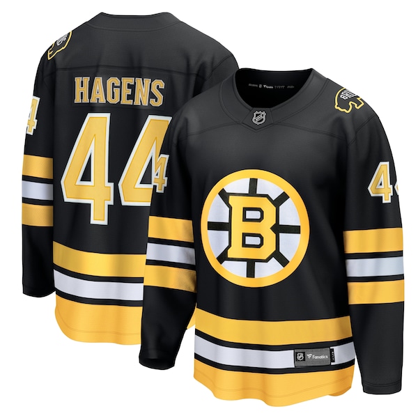 James Hagens Boston Bruins Fanatics Breakaway Jersey Black 2026/27