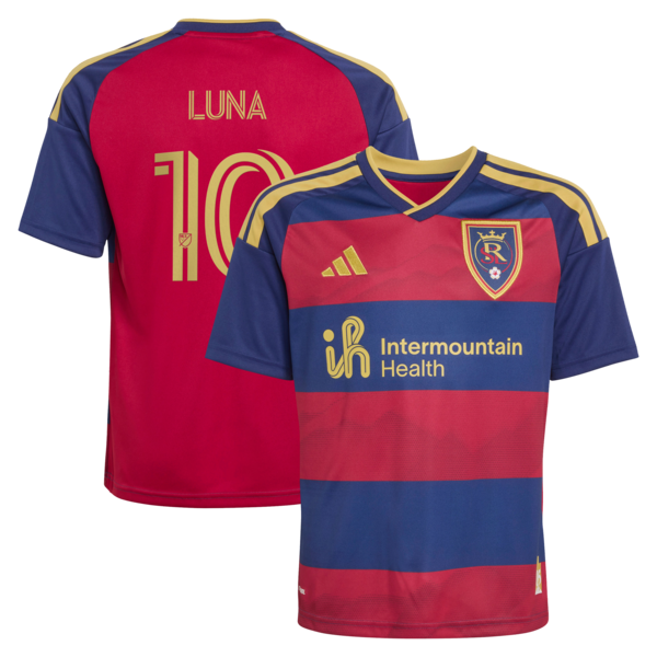 Diego Luna Real Salt Lake Adidas 2026 the Switchback Replica Jersey RED 2026