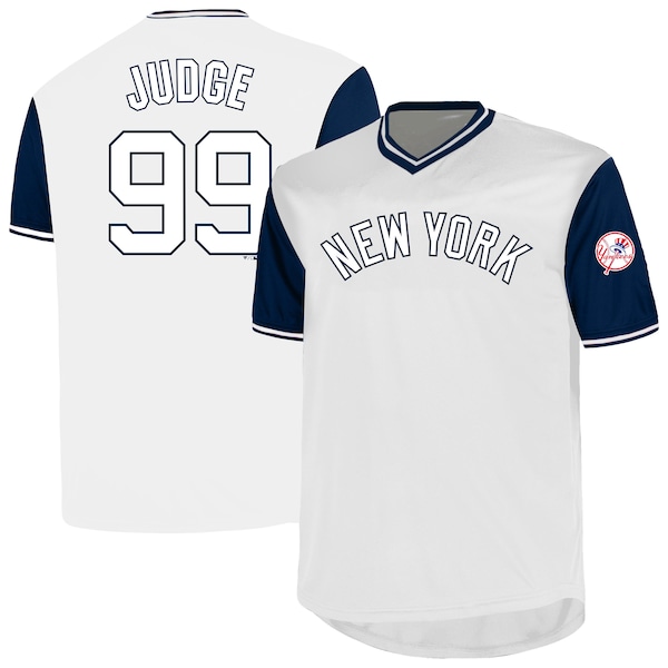 Aaron Judge NEW York Yankees Profile BIG and Tall Name and Number Jersey White 2026/27