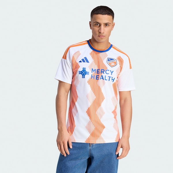 FC Cincinnati Adidas 2026 THE Seven Hills KIT Replica Jersey White 2026