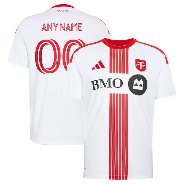 Toronto FC Adidas Adult 2026 THE SIX Replica Custom Jersey White 2026