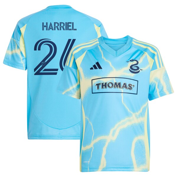 Youth Adidas Nathan Harriel Blue Philadelphia 2025