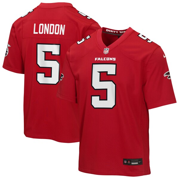 Drake London Atlanta Falcons Nike Youth Game Jersey RED 2025/26