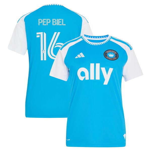 Adidas PEP Biel Blue Charlotte FC 2026 Carolina KIT Crowns UP Replica Jersey 2026