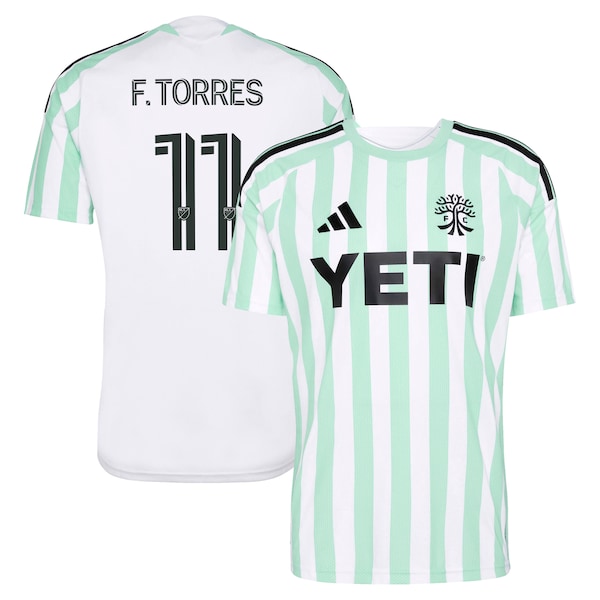 Facundo Torres Austin FC Adidas 2026 THE Rooted KIT Replica Jersey White 2026