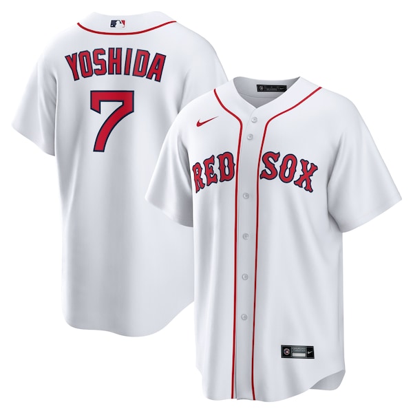 Masataka Yoshida Boston RED SOX Nike Replica Player Jersey White 2025/26