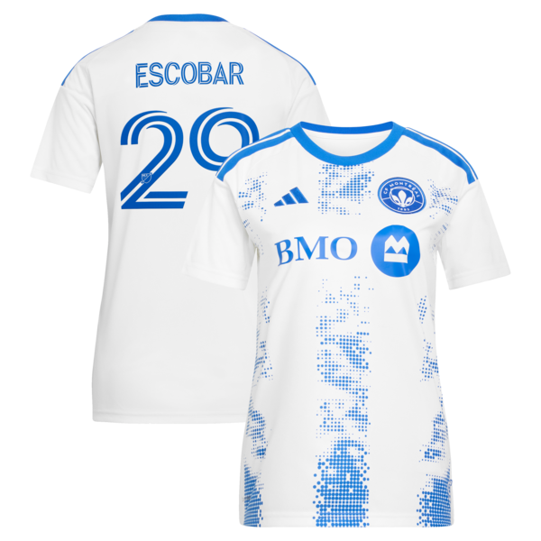 Adidas Franco Escobar White CF Montreal 2026 the Procure Jersey Replica Jersey 2026