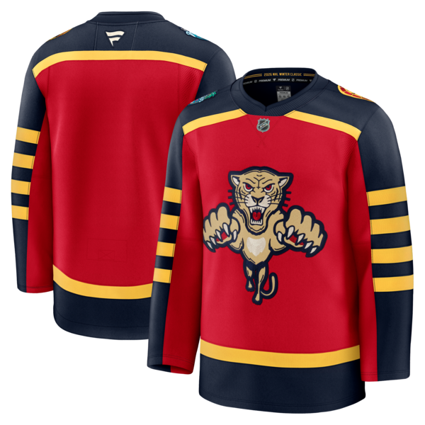 Florida Panthers Fanatics 2026 NHL Winter Classic Premium Jersey RED 2026
