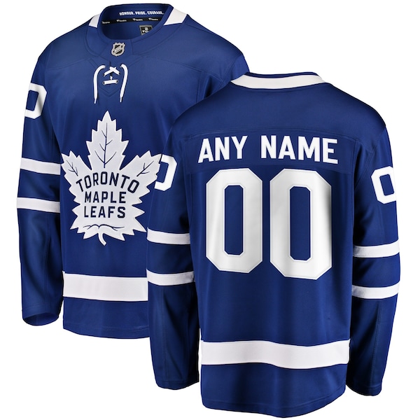 Toronto Maple Leafs Fanatics Breakaway Custom Jersey Royal 2026/27