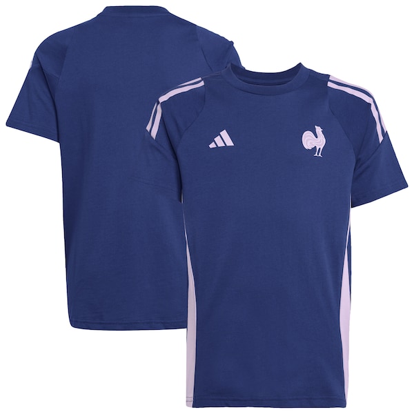 Camiseta de Algodón de Francia Rugby Azul Marino 2026