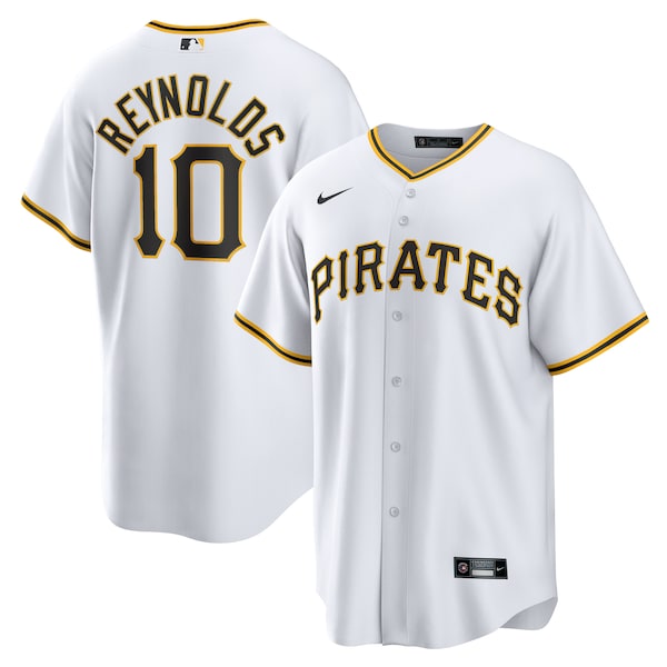 Bryan Reynolds Pittsburgh Pirates Nike Replica Player Jersey White 2025/26