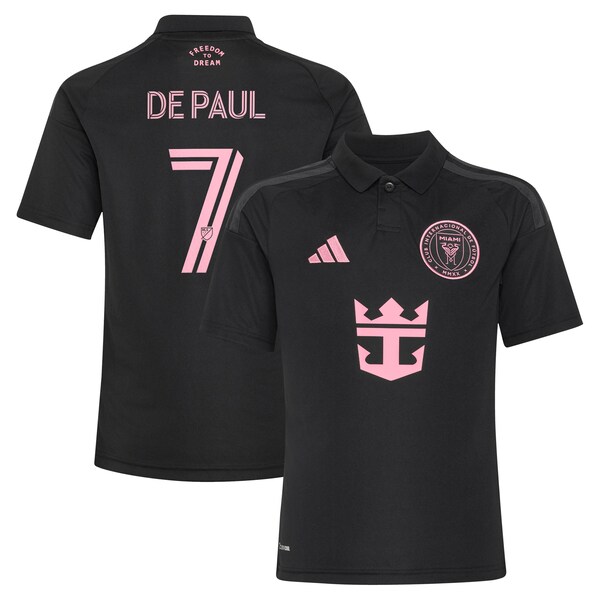 Adidas Rodrigo de Paul Black Inter Miami CF 2026 Presagio Replica Jersey 2026