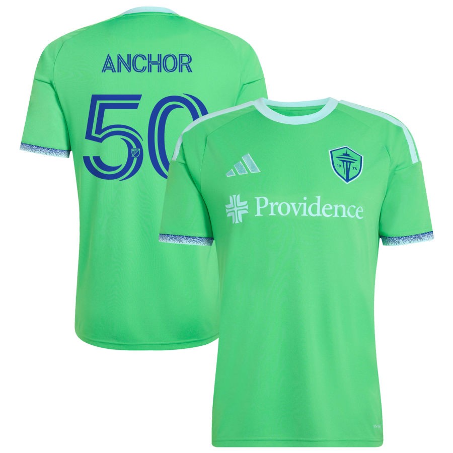 Seattle Sounders FC Adidas 2026 THE Evergreen State KIT Replica Custom Jersey Rave Green 2026