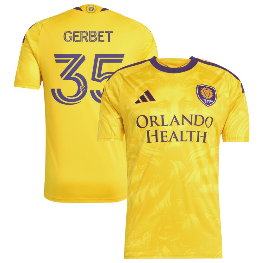Orlando City SC Adidas 2026 2026 Sunken Treasure KIT Replica Custom Jersey Yellow 2026