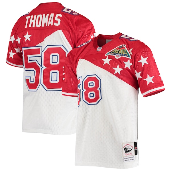Mitchell Ness Derrick Thomas White 1994