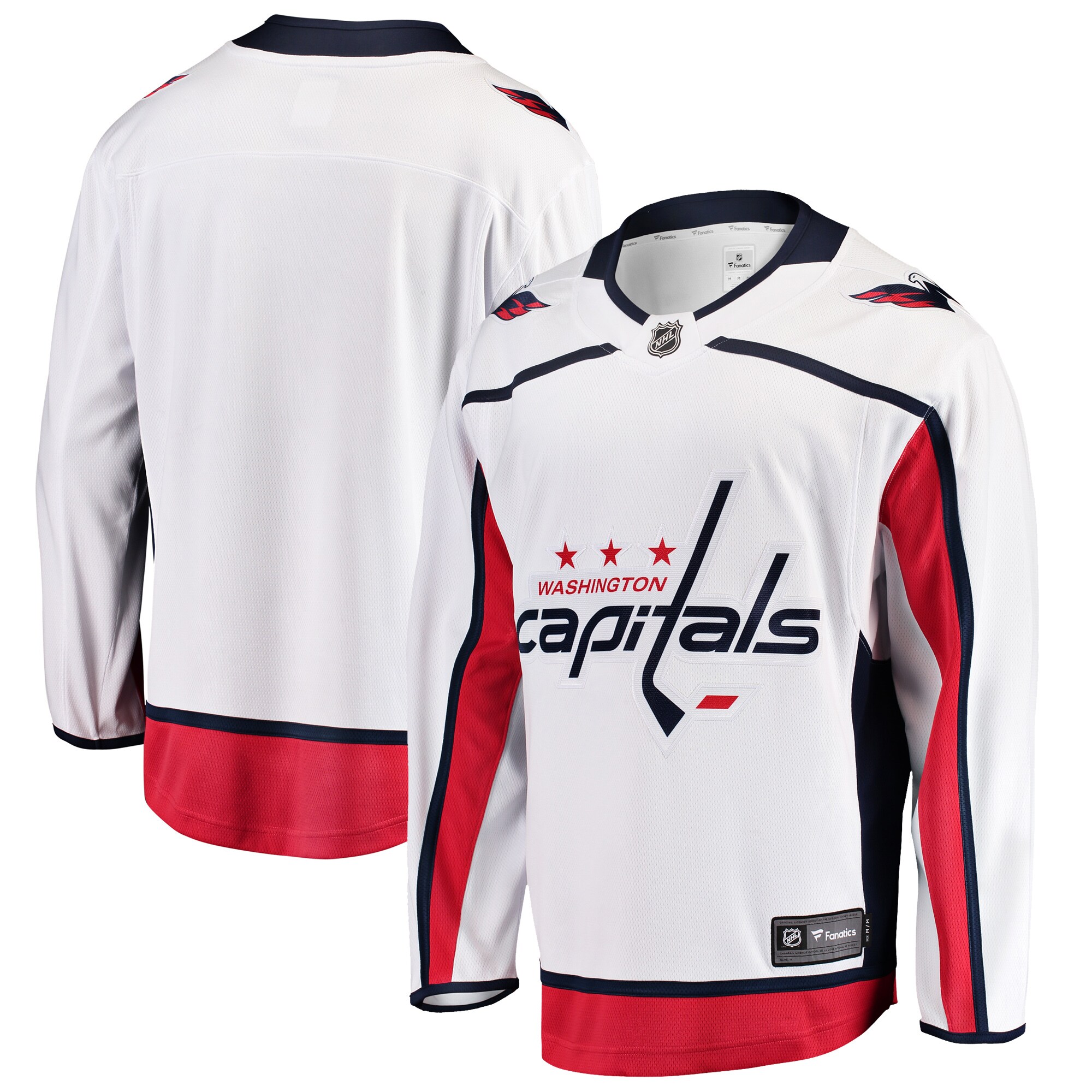 Washington Capitals Fanatics Breakaway Away Jersey White 2025/26