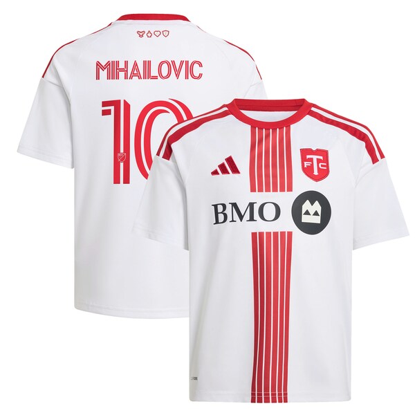 Adidas Djordje Mihailovic White Toronto FC 2026 Winter KIT Replica Jersey 2026