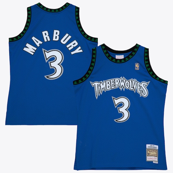 Minnesota Timberwolves Stephon Marbury Mitchell and Ness Alternate Swingman Jersey 2025/26