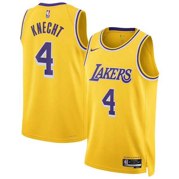 Dalton Knecht LOS Angeles Lakers Nike Unisex Swingman Jersey Gold 2026/27