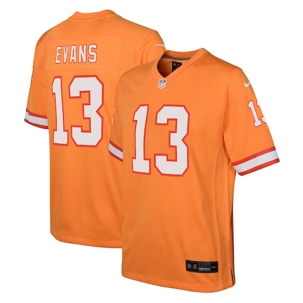 Oranges Nike Mike Evans Tampa BAY Buccaneers Spieltrikot FÜR Jugendliche 2025/26