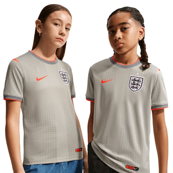 England Nike X Palace PRE Match Trikot Zinnfarben 2026
