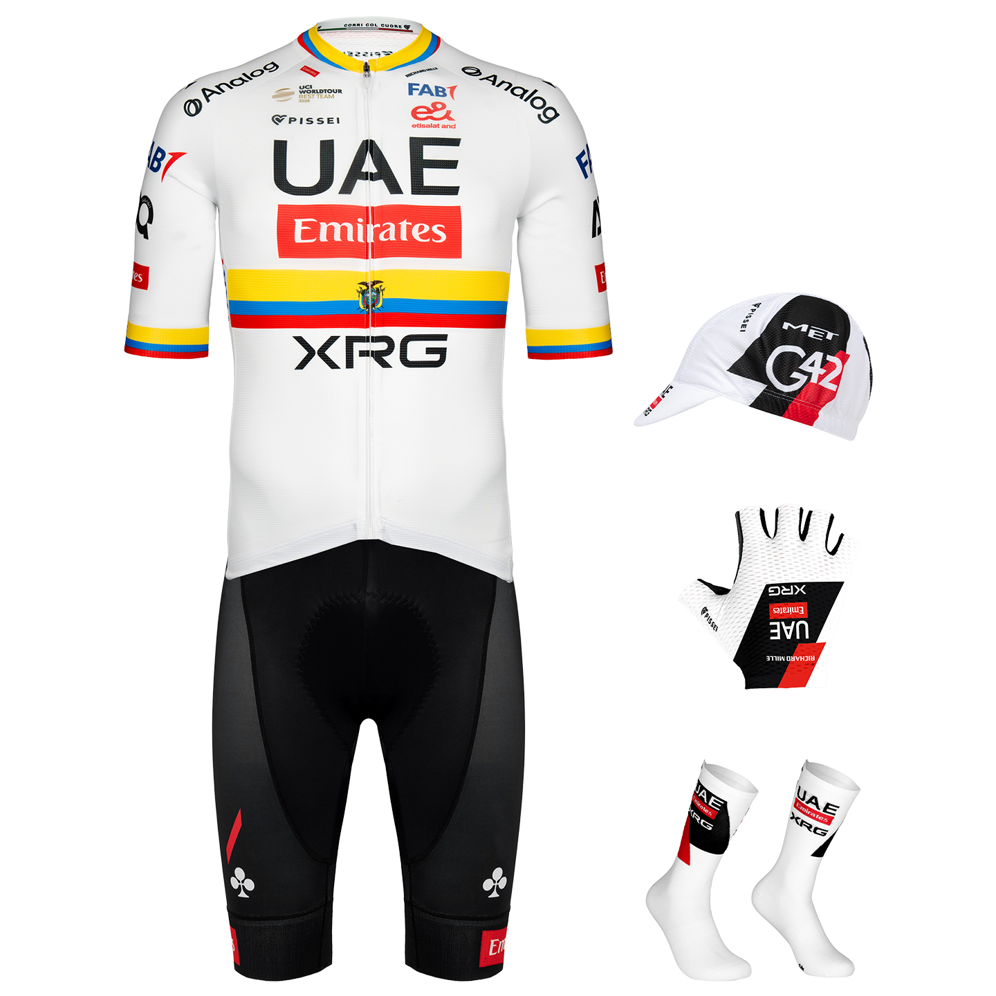 UAE Team Emirates Set (Trikot + Hose) 2026