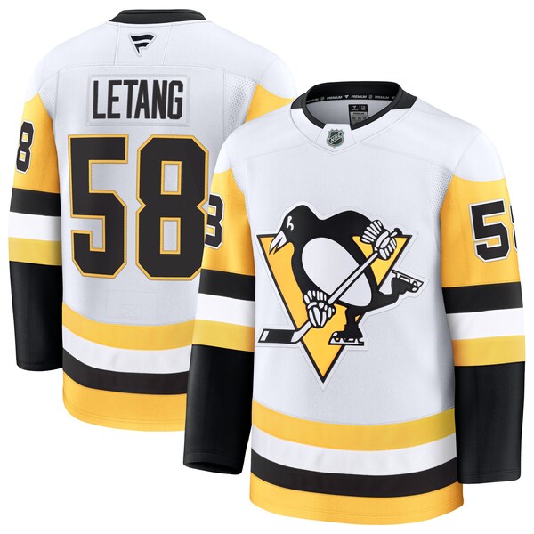 Kris Letang Pittsburgh Penguins Fanatics Premium Jersey White 2025/26