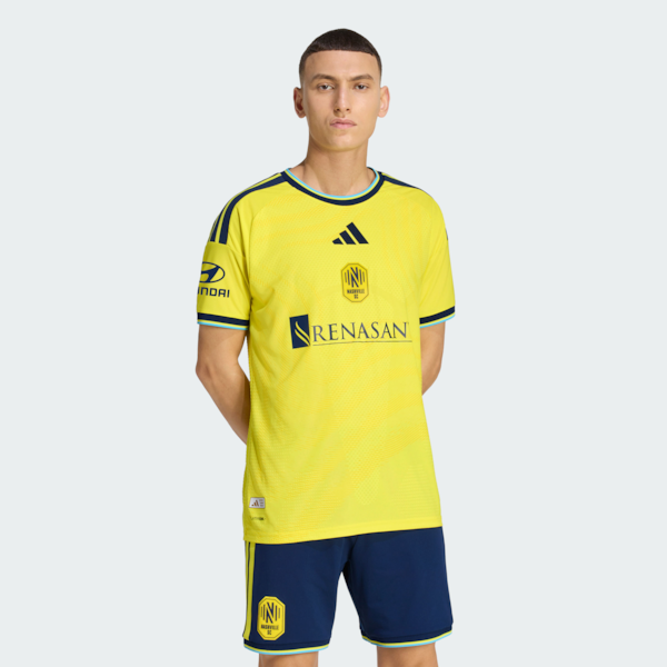 Nashville SC Adidas 2026 THE Reverb KIT ON Field Authentic Patch Jersey Yellow 2026