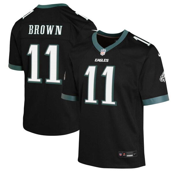 AJ Brown Philadelphia Eagles Nike Game Jersey Black 2026/27