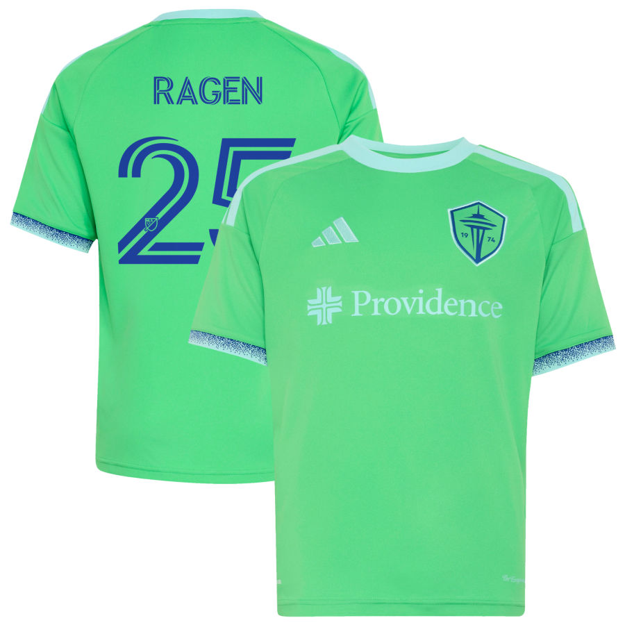 Seattle Sounders FC Adidas the Evergreen State KIT Replica Custom Jersey Rave Green 2026/27