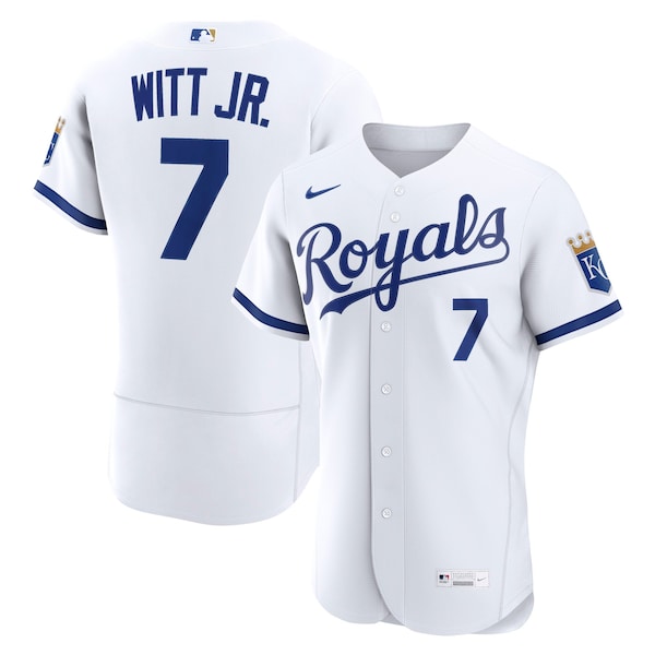 Bobby Witt JR Kansas City Royals Nike Authentic Jersey White 2026/27