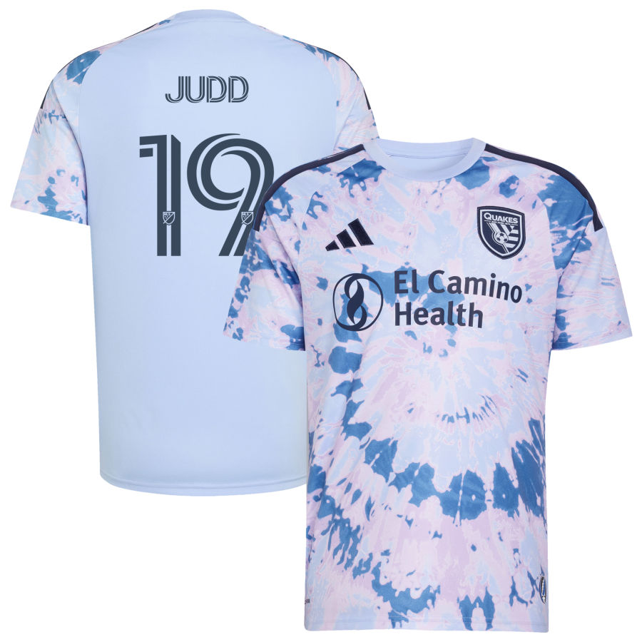 SAN Jose Earthquakes Adidas 2026 THE Dead KIT Replica Custom Jersey Light Blue 2026