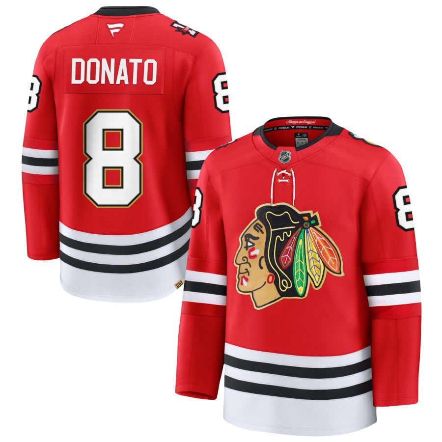 Chicago Blackhawks Fanatics Centennial Premium Custom Jersey RED 2026/27