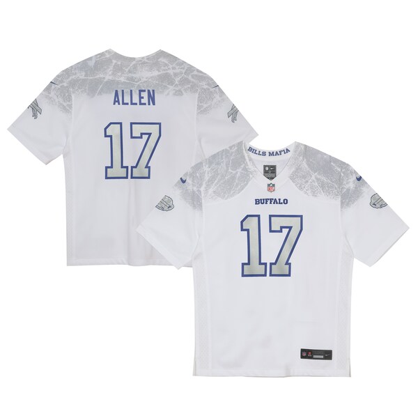 Toddler Nike Josh Allen White Buffalo 2025