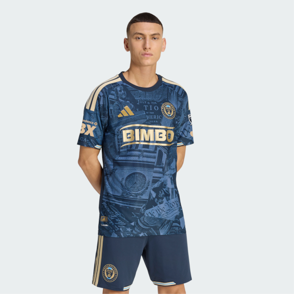 Philadelphia Union Adidas Womens 2026 1776 KIT Replica Jersey Navy 2026