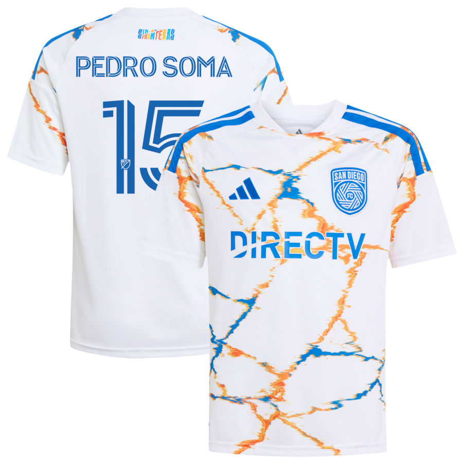 San Diego FC Adidas 2026 Unprecedented Unity KIT Replica Custom Jersey White 2026