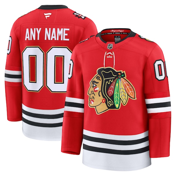Chicago Blackhawks Fanatics Centennial Premium Custom Jersey RED 2025/26