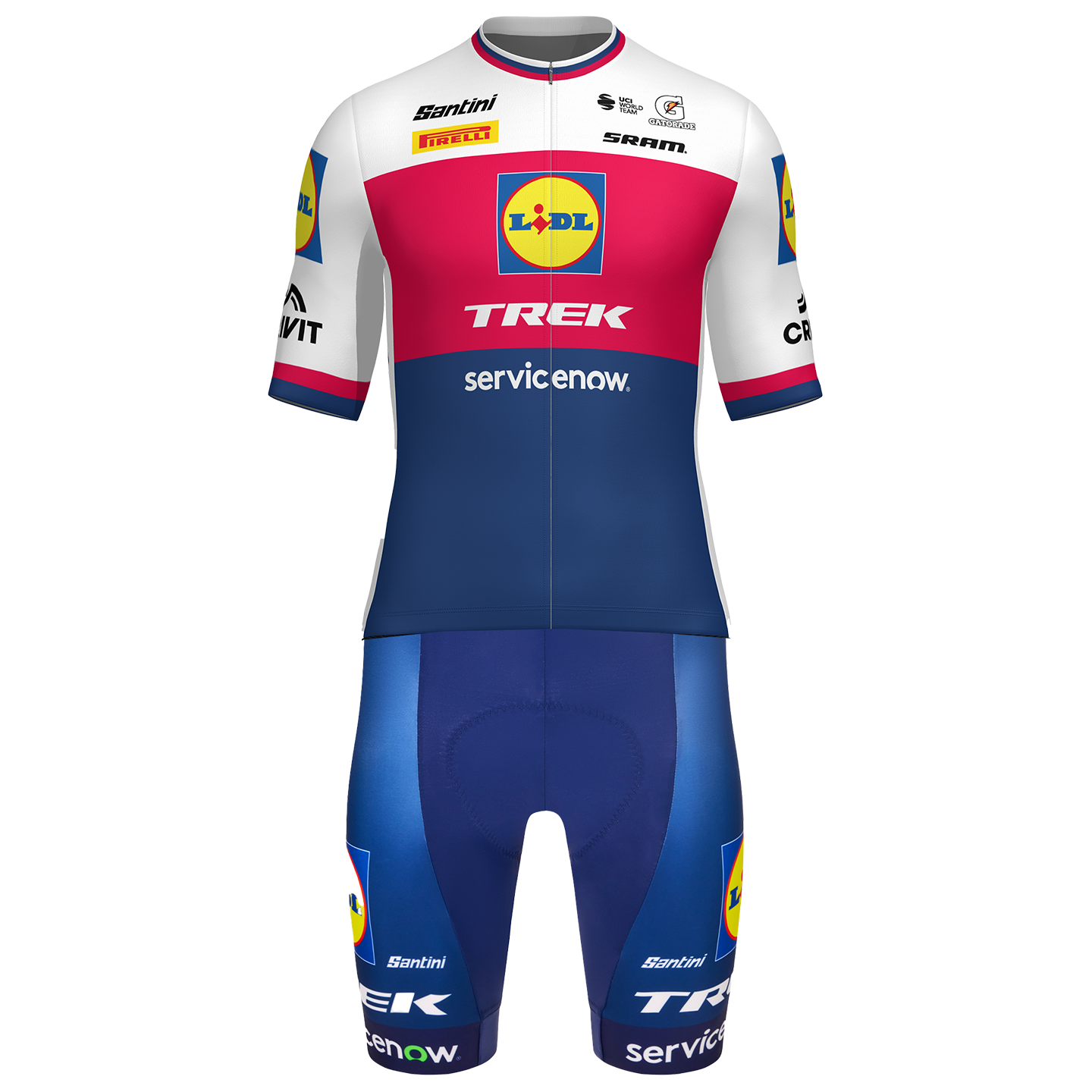 Lidl Trek Tschechischer Meister Set (Trikot + Hose) 2026