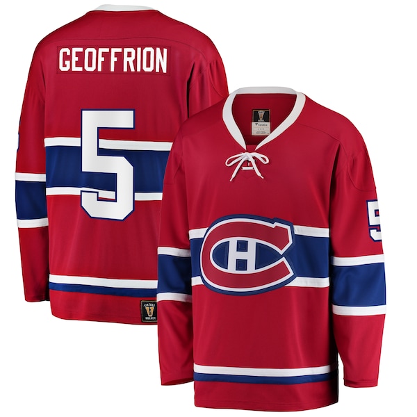 Bernie Geoffrion Montreal Canadiens Fanatics Premier Breakaway Retired Player Jersey RED 2026/27