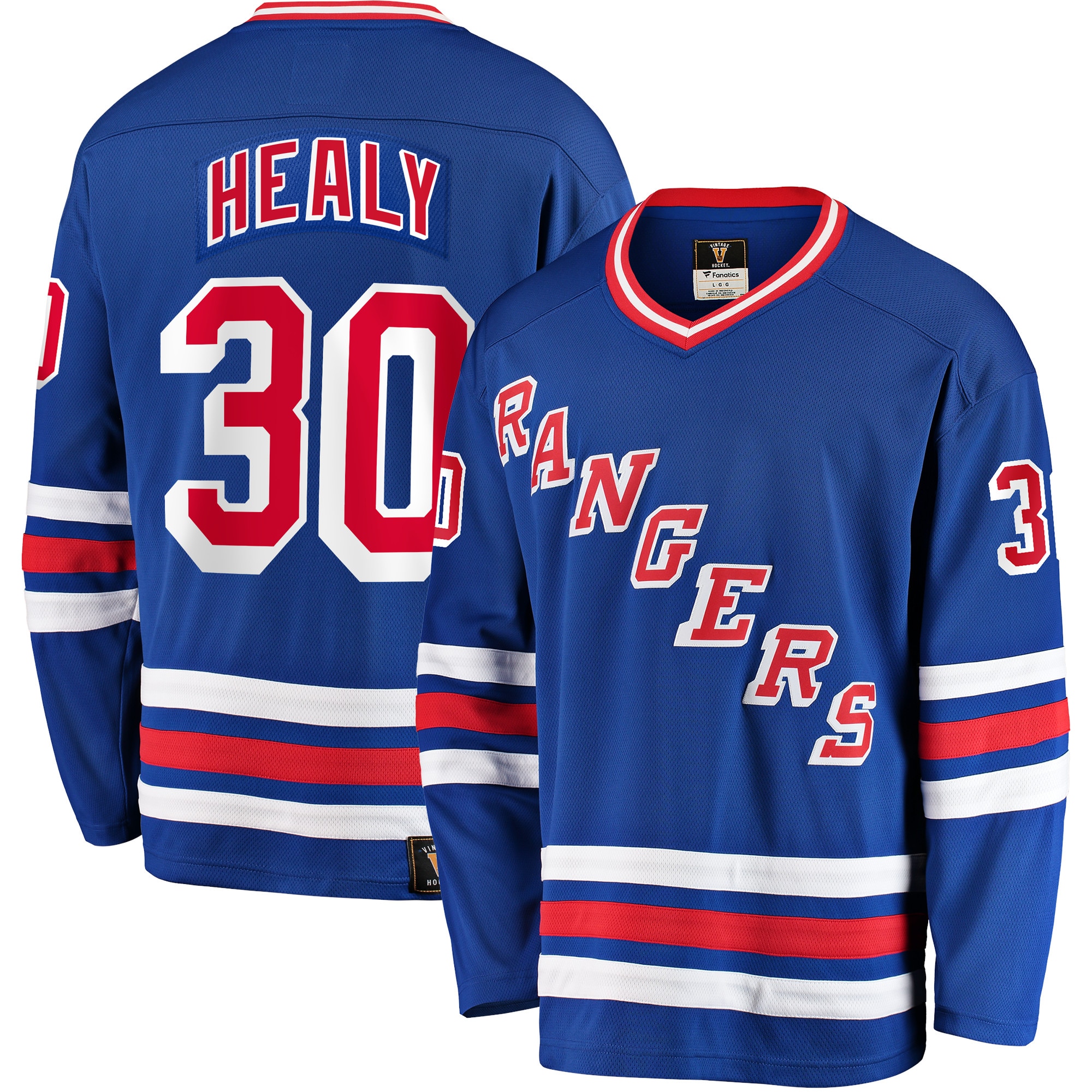 Glenn Healy Fanatics Blaues NEW York Rangers Premier Breakaway Trikot FÜR Ehemalige Spieler 2025/26
