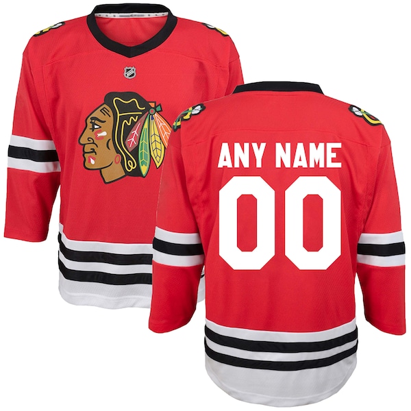 Chicago Blackhawks Fanatics Youth Replica Custom Jersey RED 2025/26